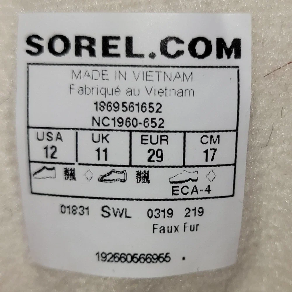 Sorel Kids' Pink‎ Snow Commander Boots ~ Fleece Lined